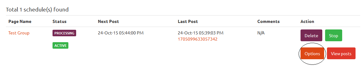 Comment bumping